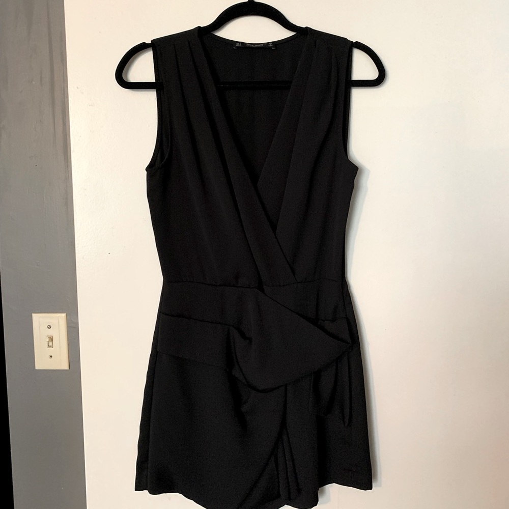 Zara short black jumpsuit, excellent condition worn once